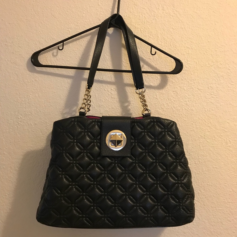 Kate Spade Elena Astor Court Quilted Leather Purse